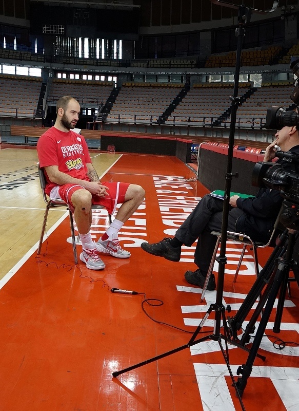 Ολυμπιακός: Στο ΣΕΦ το Eurosport (photos)