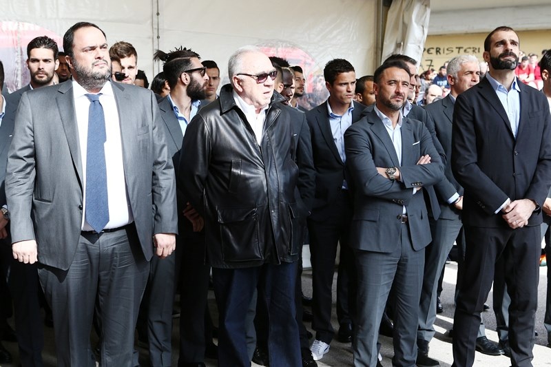 Ολυμπιακός: «Άπαντες... παρόντες» (photos)