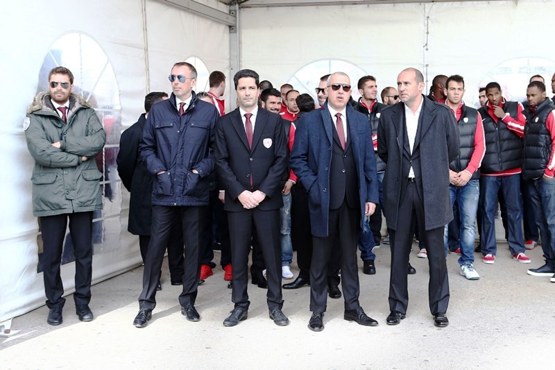 Ολυμπιακός: «Άπαντες... παρόντες» (photos)