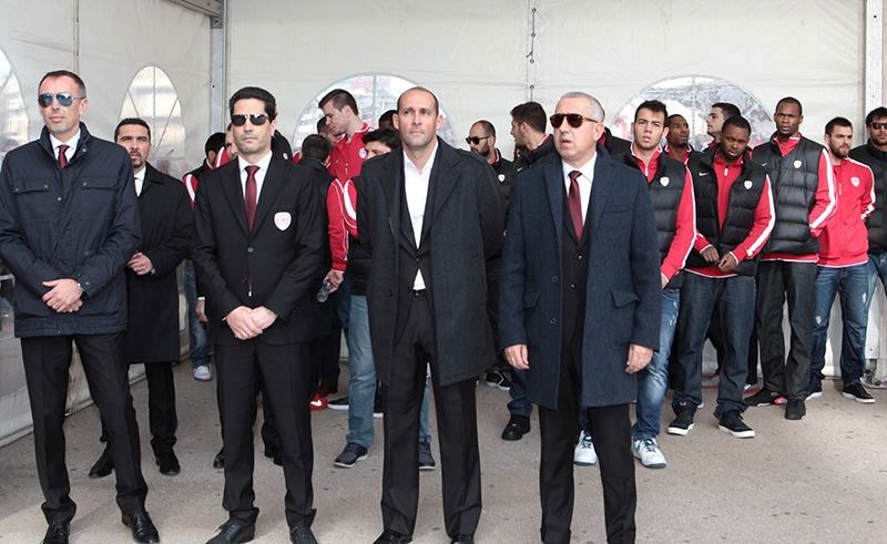 Ολυμπιακός: Στο μνημόσυνο της Θύρας 7 (photos)