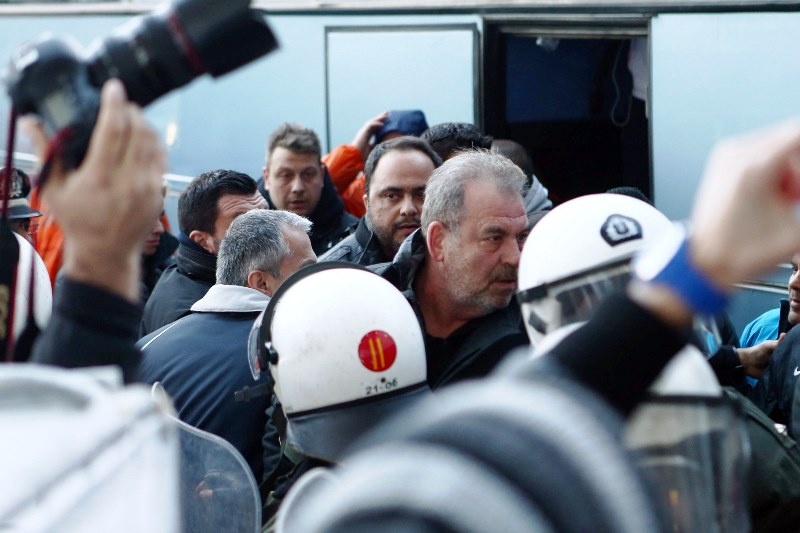 ΠΑΟΚ - Ολυμπιακός: Η άφιξη του Ολυμπιακού στην «Τούμπα» (photos)