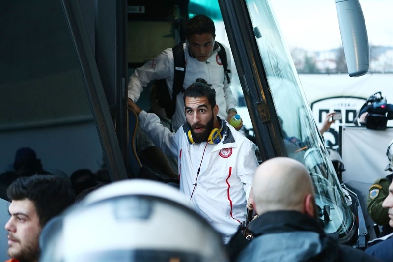ΠΑΟΚ - Ολυμπιακός: Η άφιξη του Ολυμπιακού στην «Τούμπα» (photos)