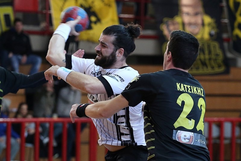 Α1 χάντμπολ: ΑΕΚ – ΠΑΟΚ 22-33 (photos)