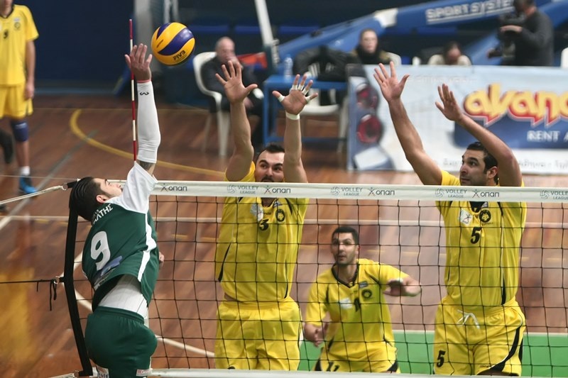 Α1 βόλεϊ: Παναθηναϊκός – ΑΕΚ 3-0 (photos)