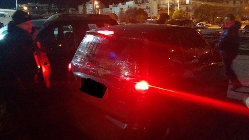 ΠΑΟΚ – Ολυμπιακός: Σπασμένο το αμάξι του Κλάους (photo)