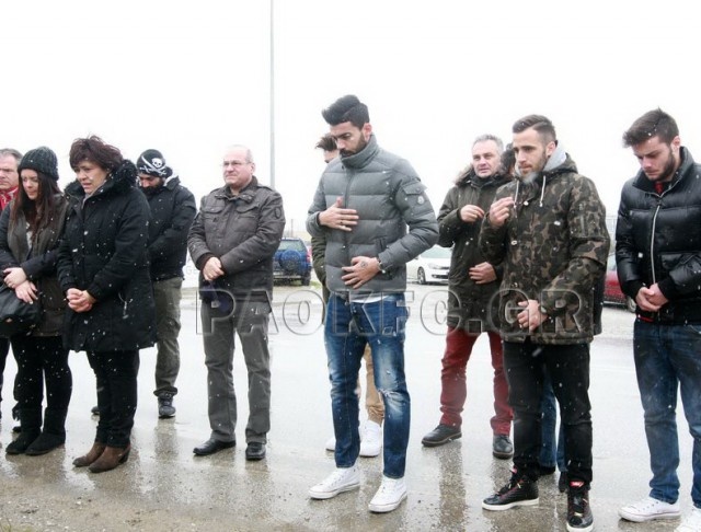 ΠΑΟΚ: Φόρος τιμής σε Κατσούρη (photos+video)