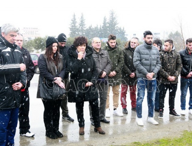 ΠΑΟΚ: Φόρος τιμής σε Κατσούρη (photos+video)