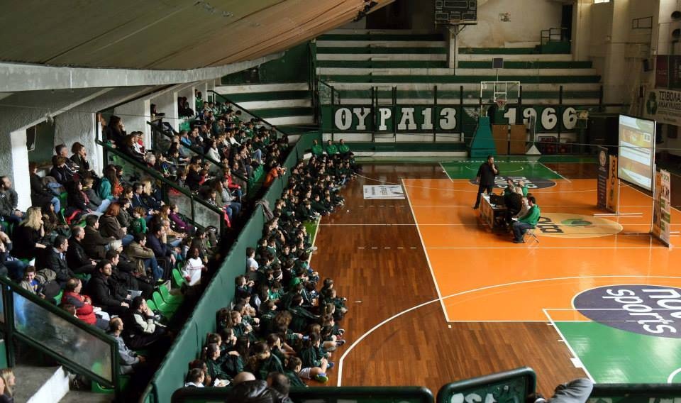 Παναθηναϊκός: Η κοπή πίτας της ακαδημίας μπάσκετ (photos)