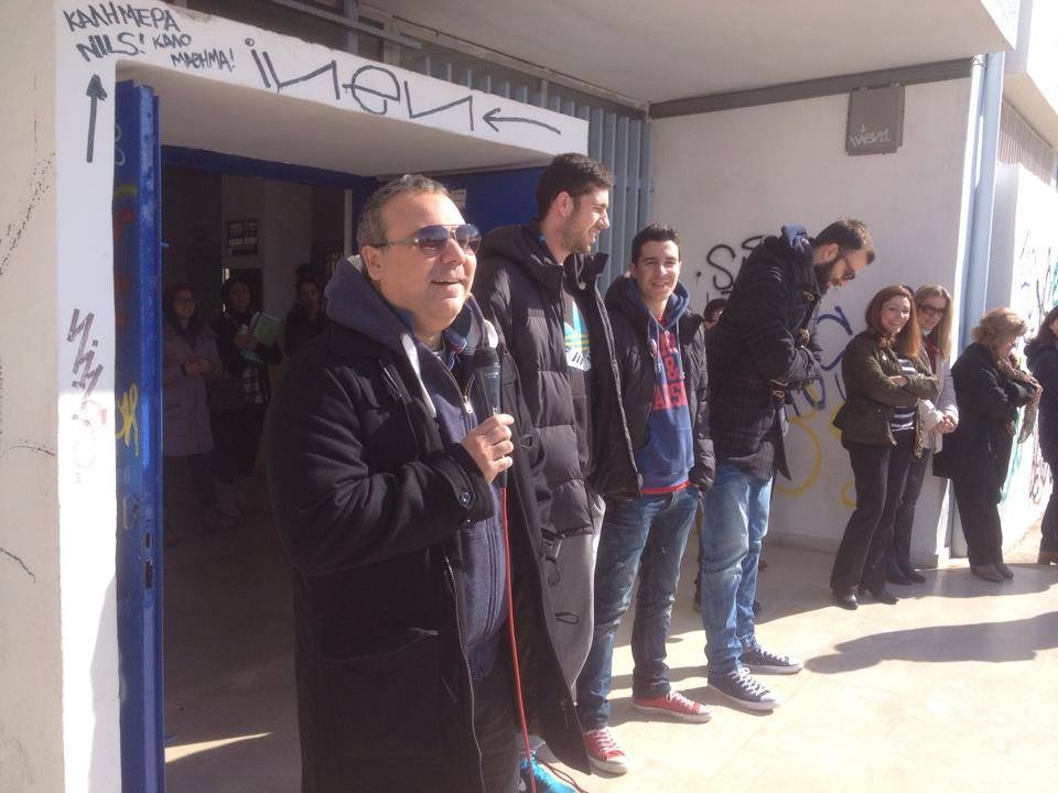 Τρίκαλα BC: Στο 4ο Γυμνάσιο (photos)