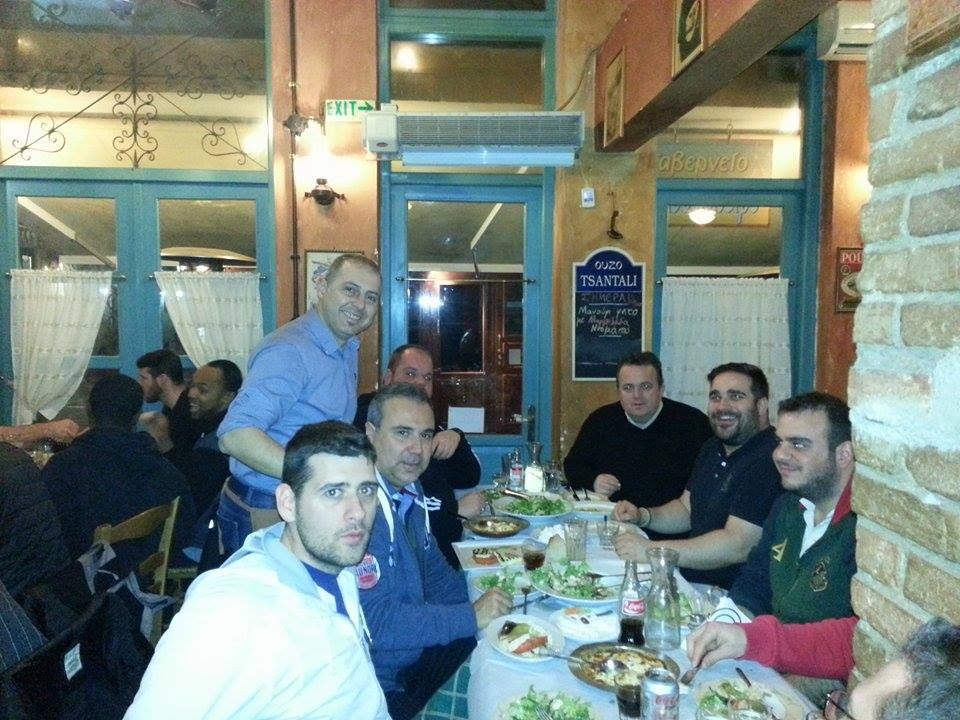 Τρίκαλα BC: Αποφορτίστηκαν με δείπνο (photos)