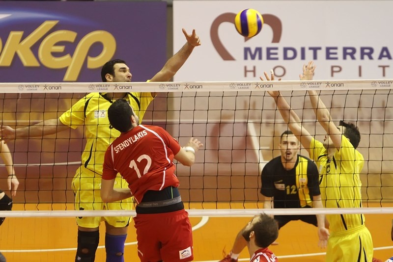 Volleyleague: ΑΕΚ - Ολυμπιακός 1-3 (photos)