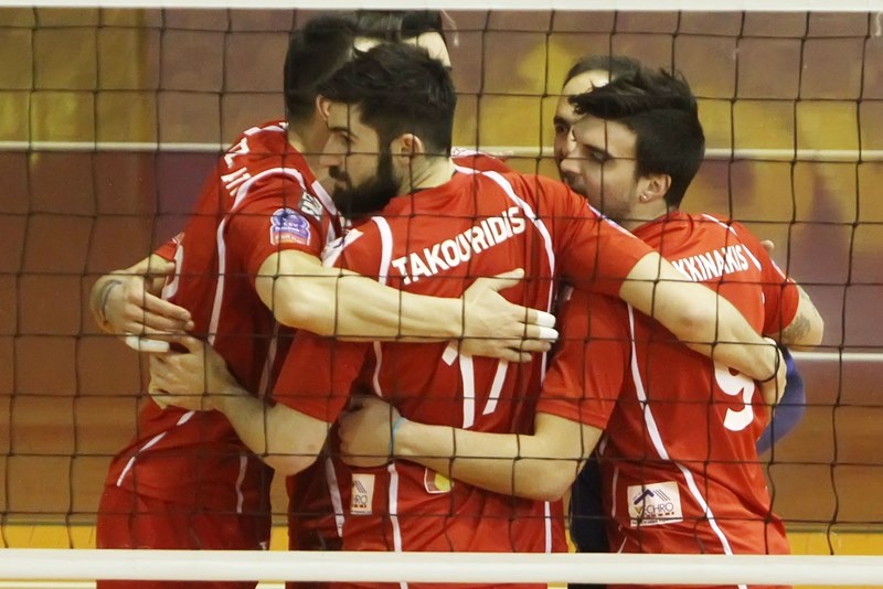 Volleyleague: ΑΕΚ - Ολυμπιακός 1-3 (photos)