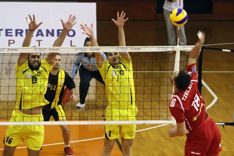 Volleyleague: ΑΕΚ - Ολυμπιακός 1-3 (photos)