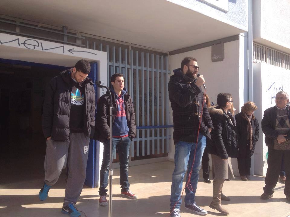 Τρίκαλα BC: Στο 4ο Γυμνάσιο (photos)