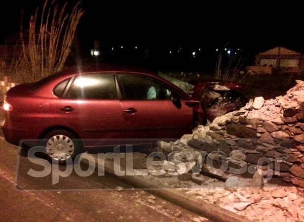 ΑΕΛ Καλλονής: Σοβαρό τροχαίο για Ναβάρο (photos)