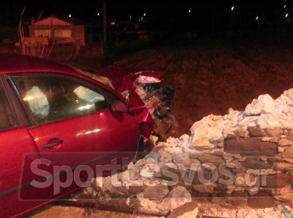 ΑΕΛ Καλλονής: Σοβαρό τροχαίο για Ναβάρο (photos)
