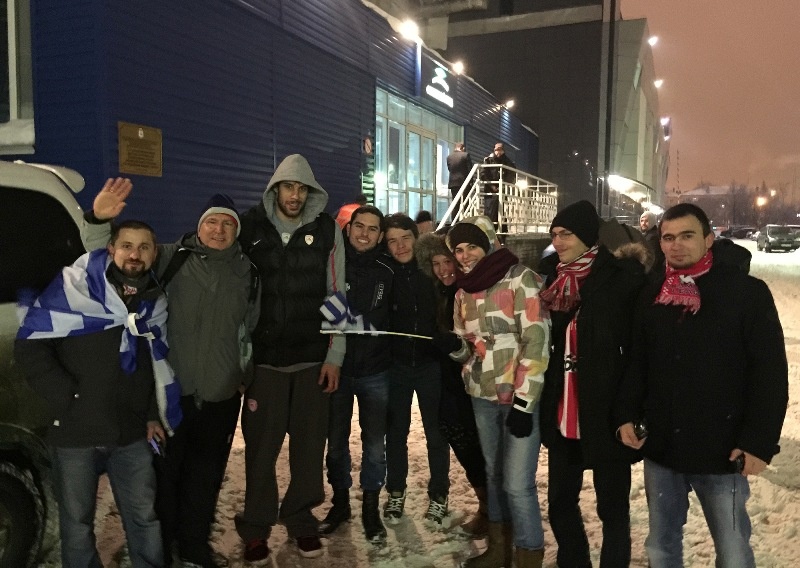 Ολυμπιακός: Τους… ζέστανε (video+photos)