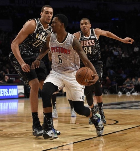 Rising Stars Challenge: Γιορτή και νίκη για Αντετοκούνμπο και Παπανικολάου (photos+videos)