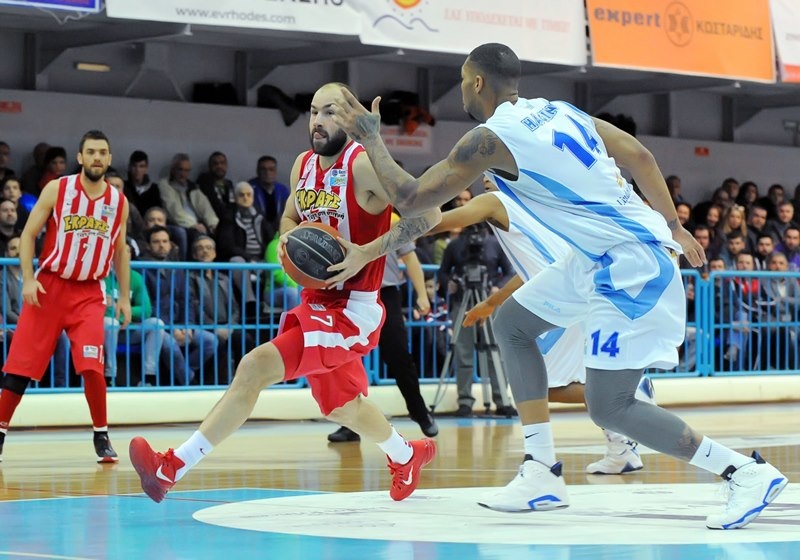 Basket League: Κολοσσός Ρόδου - Ολυμπιακός 64-88 (photos)