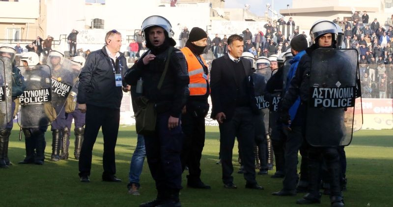 ΟΦΗ – Παναθηναϊκός: Εικόνες ντροπής στο Ηράκλειο (photos)