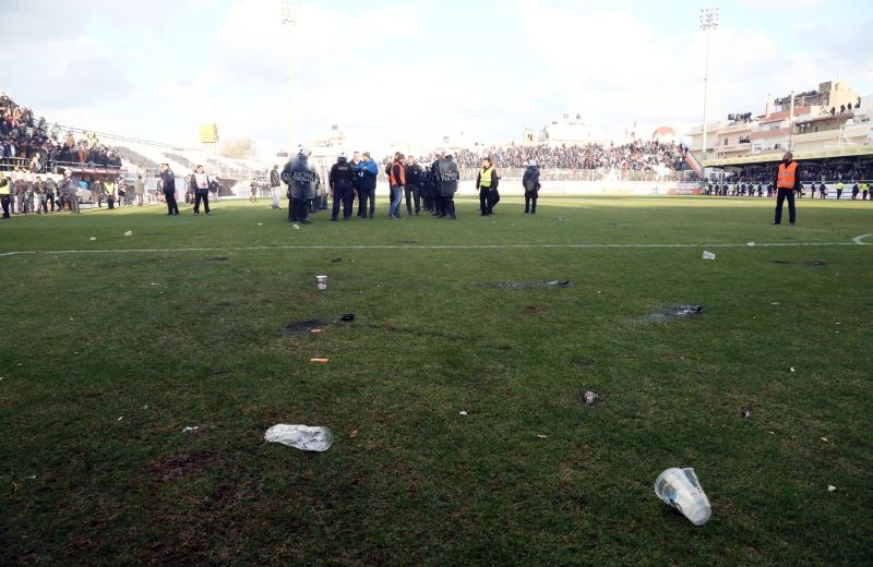 ΟΦΗ – Παναθηναϊκός: Εικόνες ντροπής στο Ηράκλειο (photos)