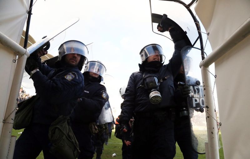 ΟΦΗ – Παναθηναϊκός: Εικόνες ντροπής στο Ηράκλειο (photos)