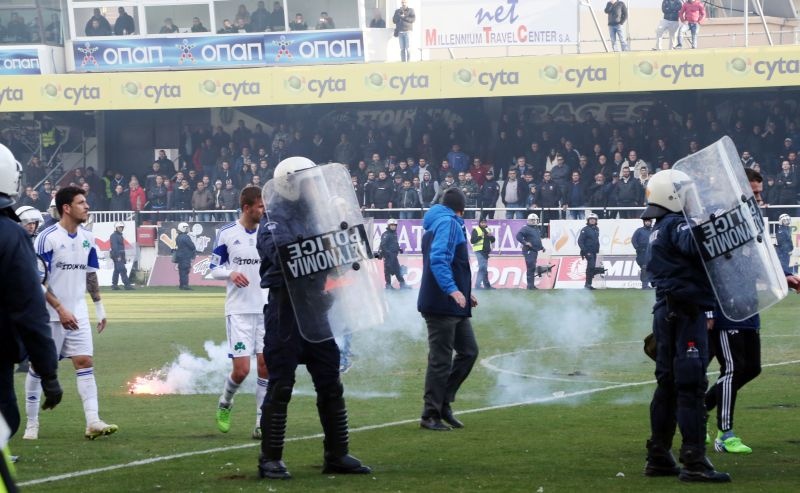 ΟΦΗ – Παναθηναϊκός: Εικόνες ντροπής στο Ηράκλειο (photos)