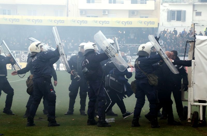 ΟΦΗ – Παναθηναϊκός: Εικόνες ντροπής στο Ηράκλειο (photos)