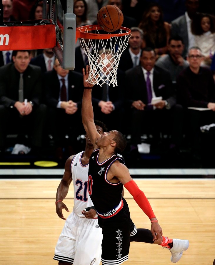 All Star Game: Νίκη με 163-158 για τη Δύση, ο Ουέστμπρουκ MVP (videos+photos)