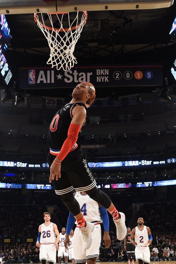 All Star Game: Νίκη με 163-158 για τη Δύση, ο Ουέστμπρουκ MVP (videos+photos)