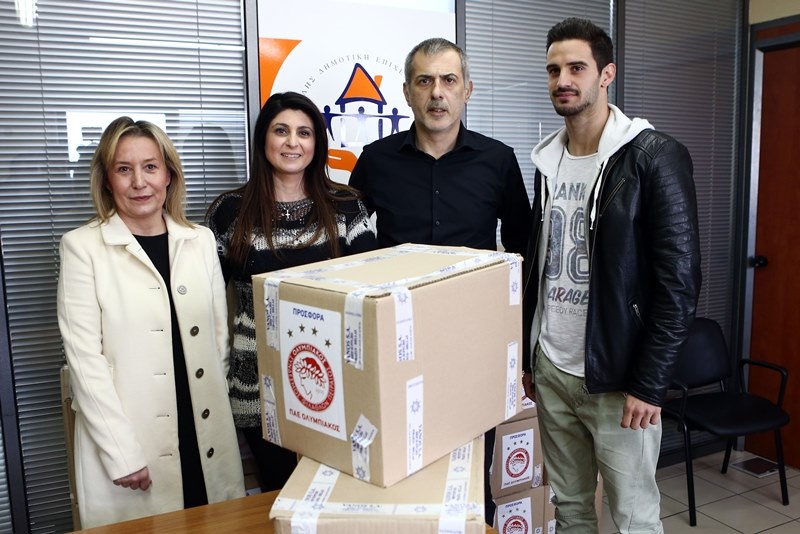 Ολυμπιακός: «Στηρίζουμε με κάθε τρόπο την πόλη μας» (photos+video)