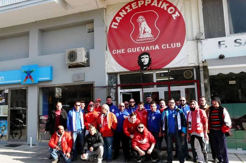 Θύελλα Φιλώτα: Ευχαριστήριο οπαδών σε Che Guevara (photos)