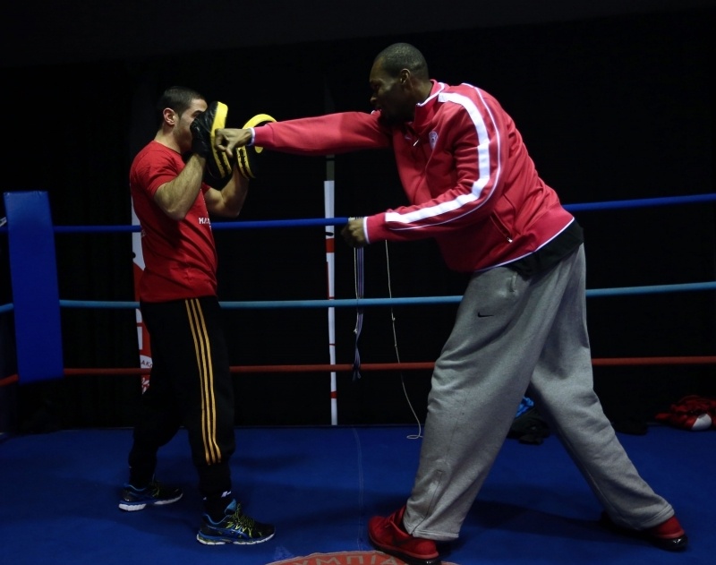 Ολυμπιακός: Έπαιξαν… μπουνιές (photos)