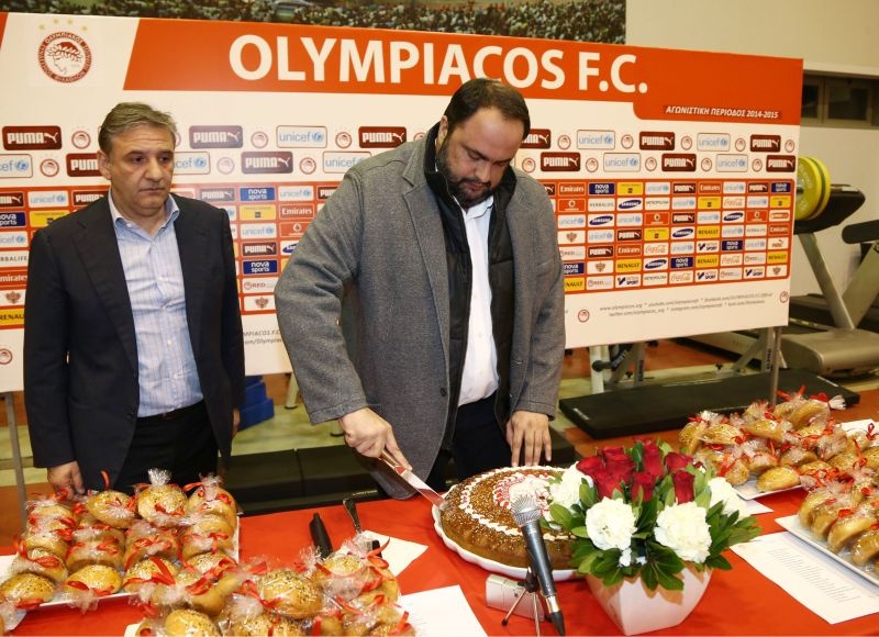 Μαρινάκης: «Κάθε χρόνο πιο ψηλά ο Ολυμπιακός» (photos)