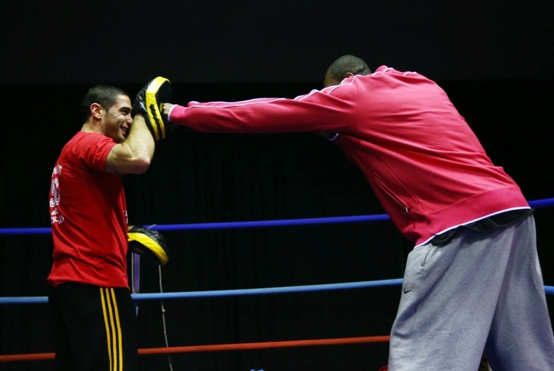 Ολυμπιακός: Έπαιξαν… μπουνιές (photos)