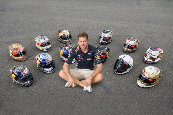 Φεράρι: Φοβερό το νέο κράνος του Φέτελ (photos)