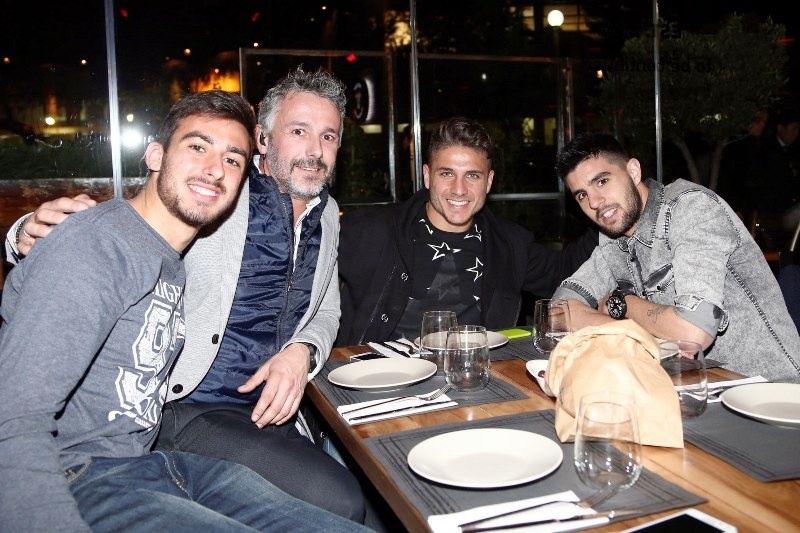 ΑΕΚ: Χαμόγελα και χαλάρωση στο δείπνο (photos)