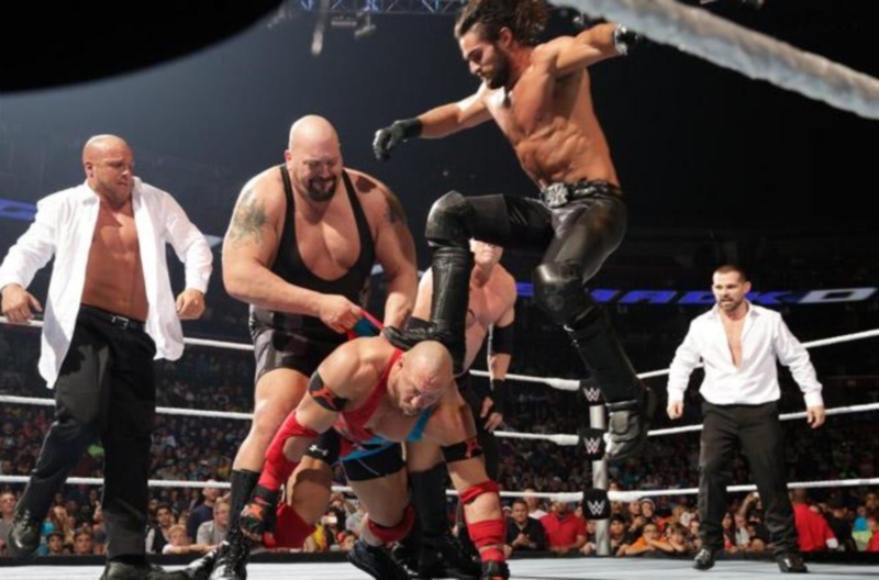 SmackDown: Χαοτική νίκη για Seth Rollins (photos+videos)