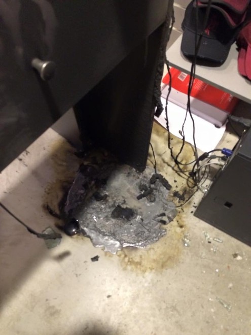 Λάρισα: Επίθεση στη μπουτίκ τα ξημερώματα (photos)