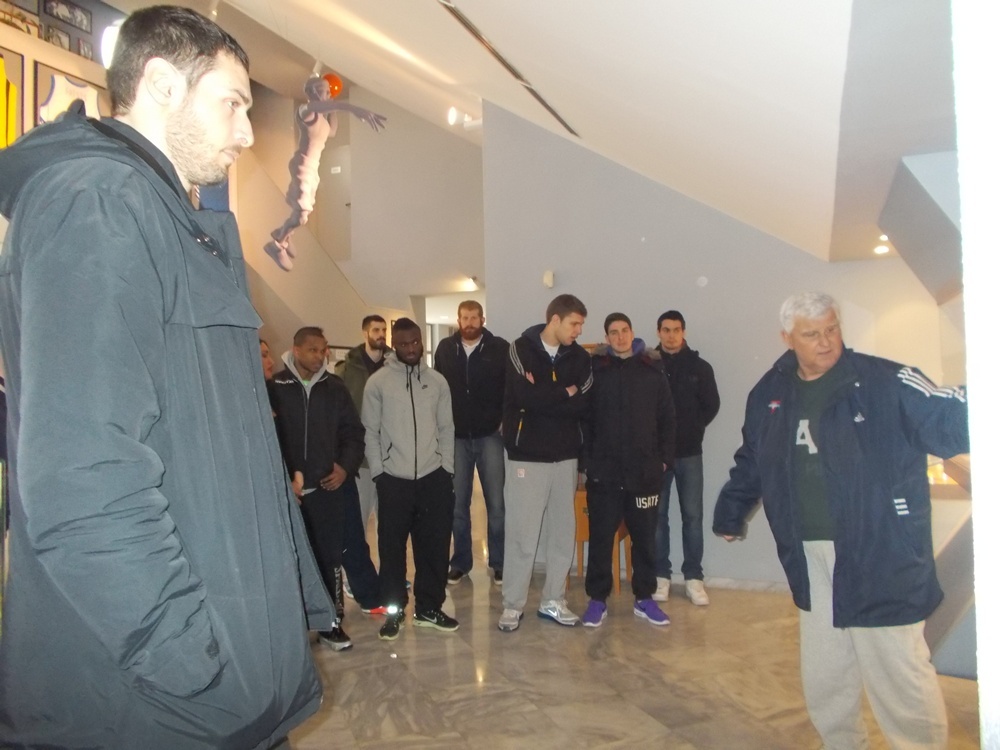 Άρης: Επίσκεψη στο Μουσείο της ΧΑΝΘ (photos)