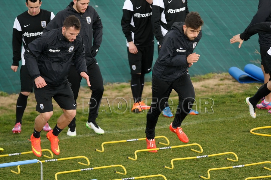 ΠΑΟΚ: Μισή ντουζίνα προβλήματα (photos+video)