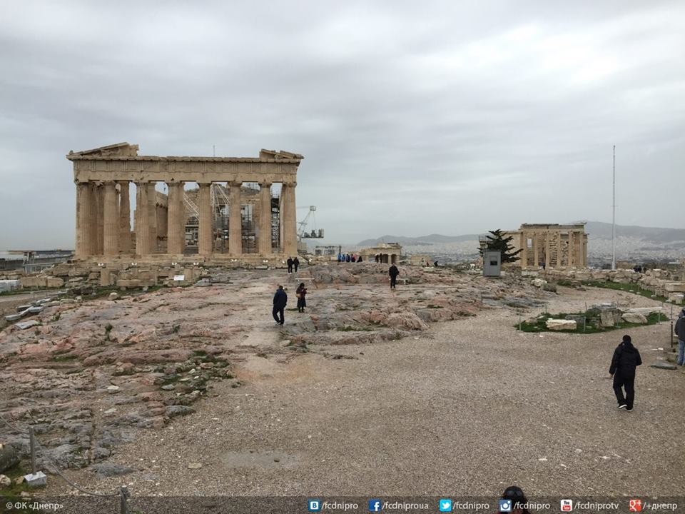 Ντνίπρο: Δεν άφησαν... αξιοθέατο για αξιοθέατο στην Αθήνα (photos)