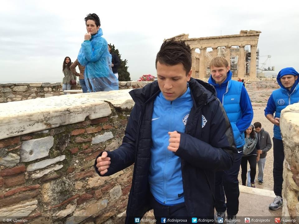 Ντνίπρο: Δεν άφησαν... αξιοθέατο για αξιοθέατο στην Αθήνα (photos)