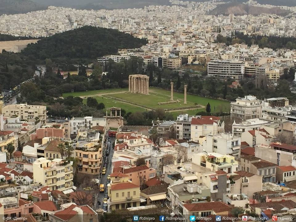 Ντνίπρο: Δεν άφησαν... αξιοθέατο για αξιοθέατο στην Αθήνα (photos)