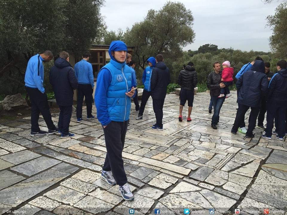 Ντνίπρο: Δεν άφησαν... αξιοθέατο για αξιοθέατο στην Αθήνα (photos)