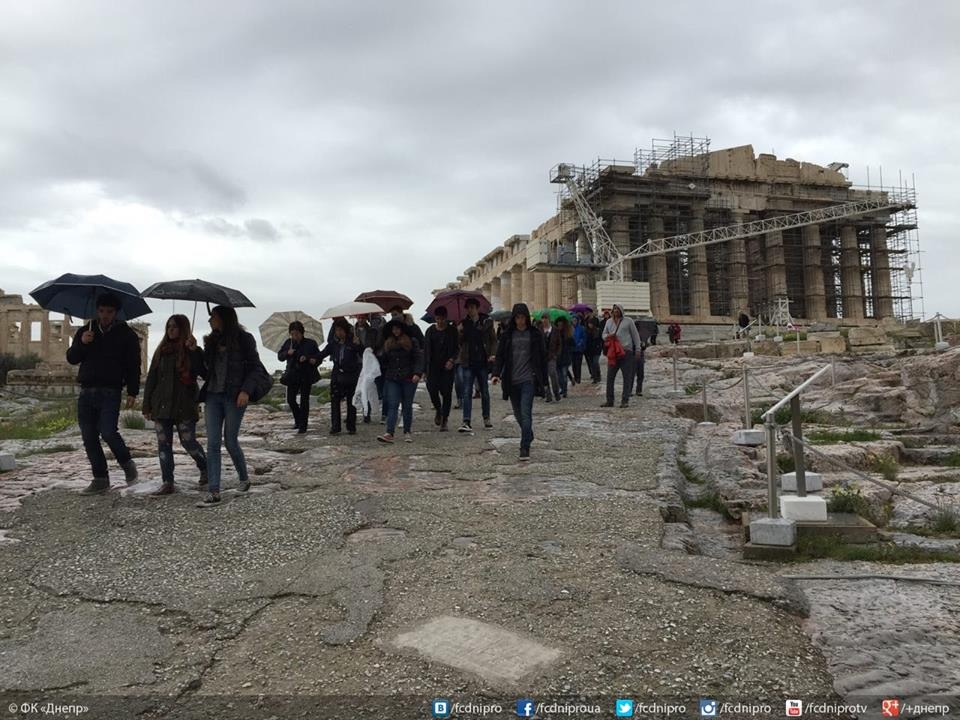 Ντνίπρο: Δεν άφησαν... αξιοθέατο για αξιοθέατο στην Αθήνα (photos)