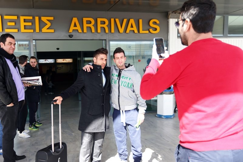 ΑΕΚ: Η άφιξη στην Κρήτη (photos)