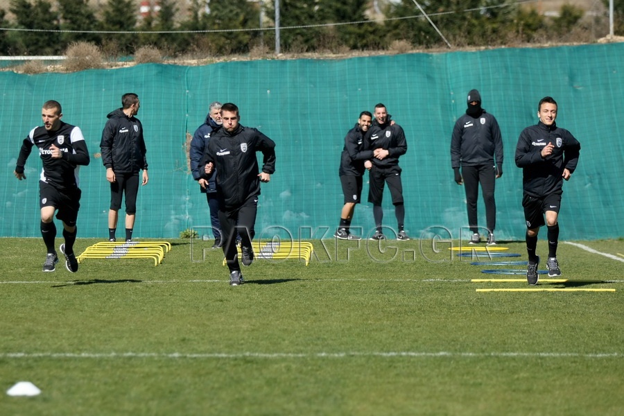ΠΑΟΚ: Πολύ τρέξιμο με τέσσερις απόντες (photos)