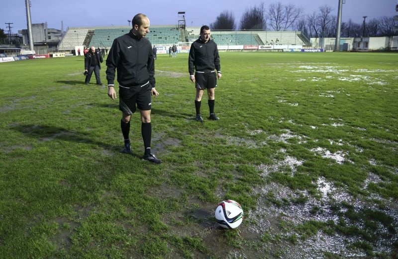 Πανθρακικός – Ολυμπιακός: Όλα δείχνουν αναβολή! (photos)