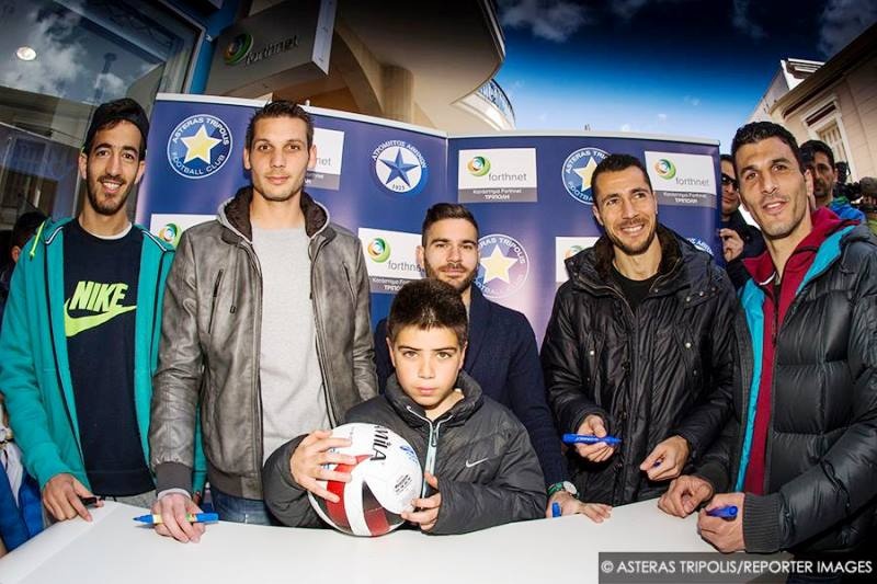 Αστέρας Τρίπολης-Ατρόμητος: Αυτόγραφα πριν το ματς (photos)